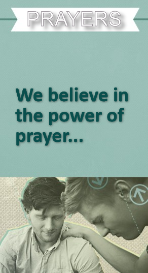 Pray Website Sidebar